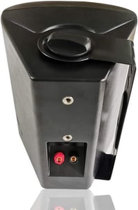 Herdio 5.25" Bluetooth Vízálló Kültéri Hangszóró - 200W, Forgatható Fali Konzollal, Beltéri-Kültéri Használatra, Fekete 5