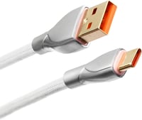 EPOMAKER Mix 1,8m-es fehér spirál USB-C kábel, leválasztható csatlakozóval, mechanikus gamer billentyűzetekhez 8