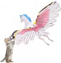 Pegasus Alakú Interaktív Macskajáték Hanggal és Fénnyel 1