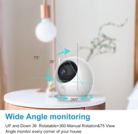 MYPIN HD Bébiőr Kamera 4.3" LCD Kijelzővel, Éjjellátó és Kétirányú Hang 7