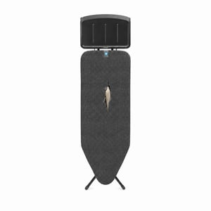 Brabantia 134746 daska za glačanje, veličina C, 124x45 cm, Denim — oštećena, djelomično ispravna: probušena i zarezana površina tkanine (stanje: vidi 2. sliku)