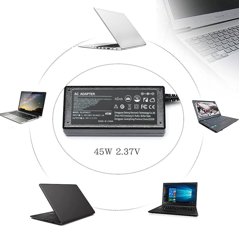 Acer Swift és Chromebook 45W laptop töltő, 3.0x1.1mm csatlakozó