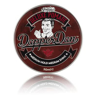 Dapper Dan Deluxe Pomade - Közepes Tartású Hajformázó Férfiaknak - Vízalapú, Rugalmas Tartás, Természetes Fény - 50ml 1