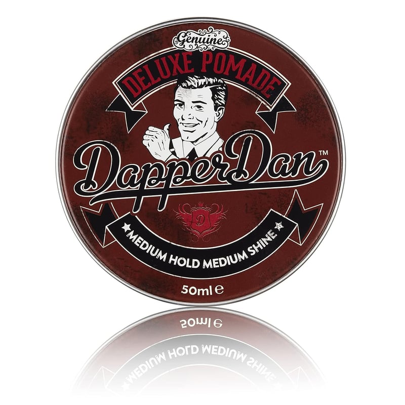 Dapper Dan Deluxe Pomade - Közepes Tartású Hajformázó Férfiaknak - Vízalapú, Rugalmas Tartás, Természetes Fény - 50ml