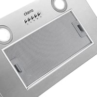 Ciarra CBCS5913A Páraelszívó Alap, 52 cm Széles, 300 m³/h Teljesítmény, Rozsdamentes Acél, LED Világítás, 3 Fokozat, Alumínium Zsírszűrő, CB 14