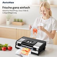 FRESKO V9 vákuumgép 15L/perc szívóerővel, automata, egykezes, vágóval és fóliával 9