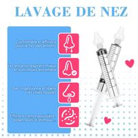 Careio 2db-os Újszülött Orrszívó és Orrtisztító Készlet 10ml 2