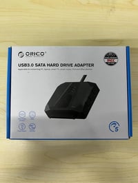 ORICO USB 3.0 - SATA III Adapter Kábel 3.5" HDD/SSD-hez, UASP és Tápegységgel 9