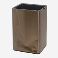 EKO Mirage Plus Szenzoros Hulladékválogató 3 Rekesszel, 2x15L és 30L (60L), Rozsdamentes — horpadt oldalfalak (használt) 1