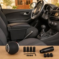 Autový balík Komfort: 1× kožená hlavica + 1× univerzálna hlavica + 1× lakťová opierka Smart 453 1