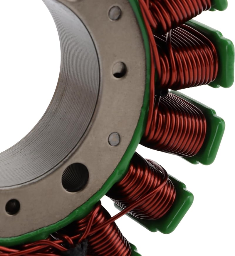 GOOFIT 18 Tekercses Motorkerékpár Gyújtótekercs - Magneto Stator Gyújtásgenerátor Suzuki VZ800 Marauder 800 Modellekhez (1997-2004)