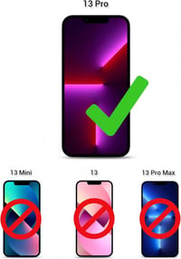 Apple iPhone 13 Pro Védőtok - Átlátszó Szélű, Ütésálló 7