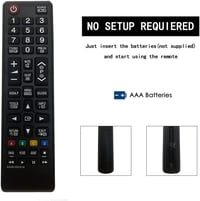 FOXRMT Univerzális Samsung TV Távirányító - Kompatibilis LED Smart TV Modellekkel AA59-00741A BN59-01175N BN59-01199F - 10m Hatótáv 6
