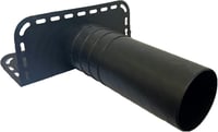 Uzman-Versand Tetőlefolyó Bitumenes Gallérral - Vészkifolyó DN 50/70/100 Méretben, Speciális Kemény PVC Anyagból, Tetőfedéshez 3