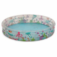 Piscină gonflabilă rotundă pentru copii Bestway Deep Dive, 183 x 33 cm, cu tematică marină — Murdară și vizibil uzată! (stare: vezi a 2-a imagine) 1