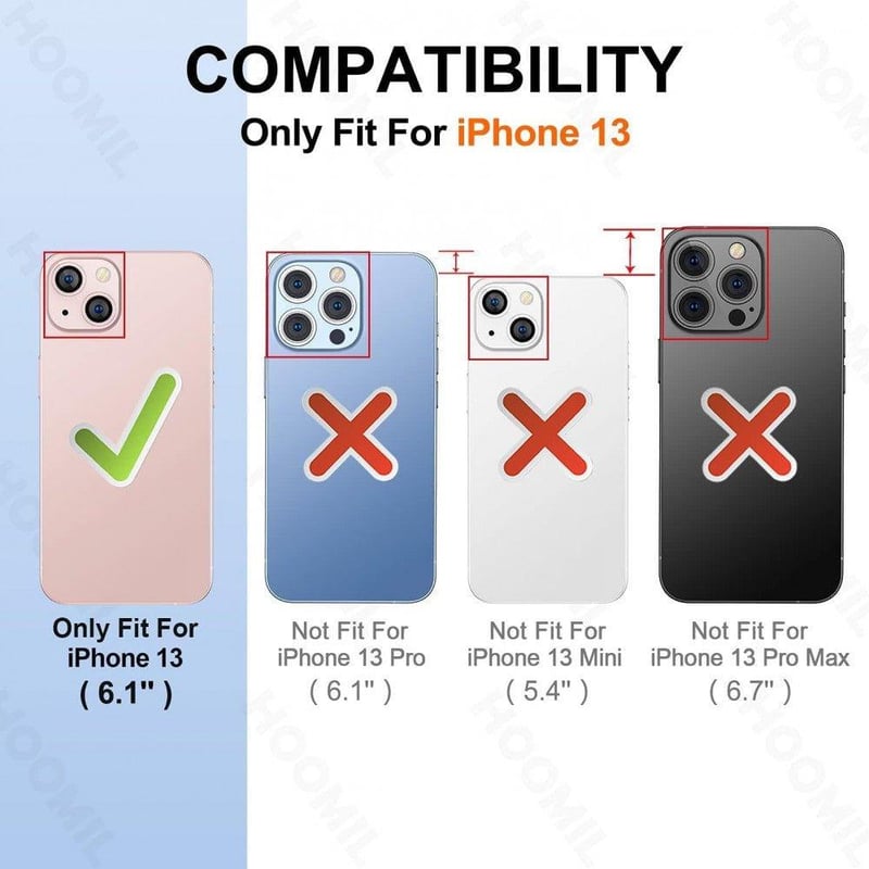 iPhone 13 Átlátszó Védőtok - Ütésálló Szilikon Borítás