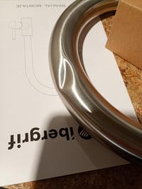 Baterie de bucătărie extractibilă Ibergrif M22137, oțel inoxidabil periat - Furtun ușor îndoit (defect estetic, vezi poza nr. 2) 2