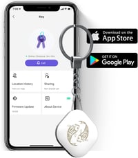 Nutale Bluetooth Kulcskereső Halak Csillagjegynek - Tárcához, Háziállathoz 3