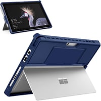 MoKo védőtok Microsoft Surface Pro 7/6/5/4 tablethez, kék, stifttartóval 1