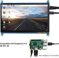 ELECROW 7" IPS Érintőképernyős HD Monitor Raspberry Pi és Windows Kompatibilis 3
