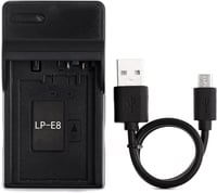 Canon EOS akkumulátortöltő: kompakt USB LP-E8 töltő 1