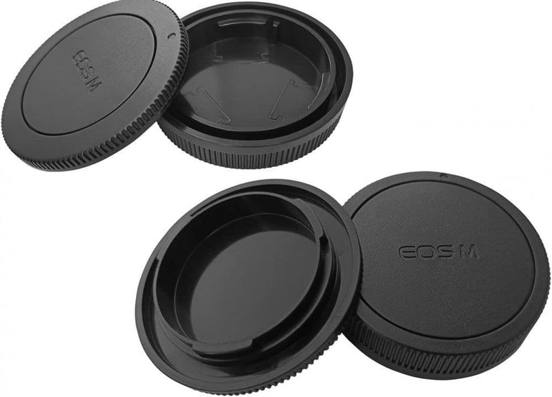Canon EOS M objektívvédő sapka szett - 2 db fekete