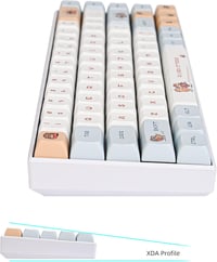 SOLIDEE PBT Vidra Mintás Gamer Billentyűzet Sapkák 60% Mechanikus Billentyűzethez 6