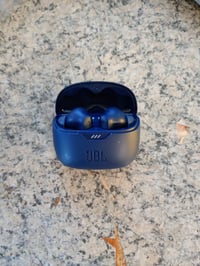 JBL Tune Beam True Wireless Bluetooth slušalice plave, s aktivnim poništavanjem buke — neispravne, djelomično rade: lijeva slušalica nema zvuka (stanje: vidi 2. sliku) 2