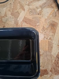 Formă de copt pâine Dr. Oetker Back-Liebe, 30 cm, cu strat emailat, rezistentă la zgârieturi, dreptunghiulară, albastru închis — uzată în două locuri (stare: vezi a 2-a fotografie) 4