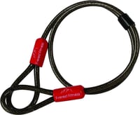 EVEREST Kerékpárzár - 76 cm-es Acélkábel, 6 cm Átmérő, Újracsomagolt 1