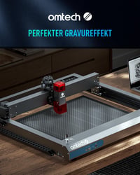 OMTech 400x400mm-es méhsejt lézervágó asztal beépített mérleggel CO2 gravírozógépekhez 6