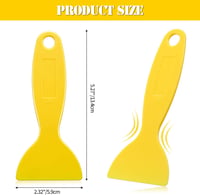 Mudder 12 db-os 3D Nyomtató Spatula Készlet - Műanyag Kaparó Eszköz Légbuborék Eltávolításhoz, Gyantához, Vinyl Fóliához, Gletteléshez - Fek 6