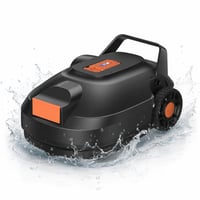 Robot de curățare pentru piscină fără fir Redkey S200, portocaliu, 180 minute — capac roată și șuruburi lipsă (stare: vezi poza a 2-a) 1