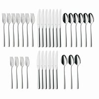 WMF Boston Cromargan evőkészlet 29 db, 6 személyes, rozsdamentes acél, ezüst, mosogatógépben mosható 1