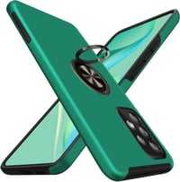Samsung Galaxy A53 5G zöld tok 360°-os gyűrűs állvánnyal, ütésálló védelem 1