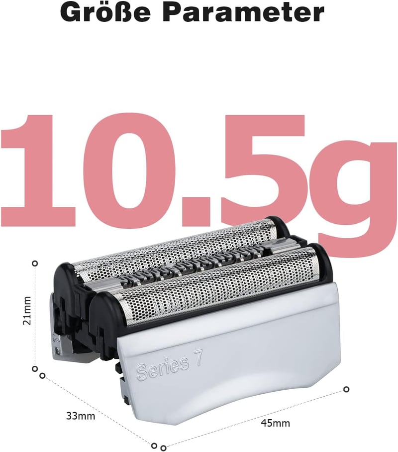 Braun Series 7 borotvafej, 2db - Kompatibilis 720s, 730s, 740s, 750, 760cc modellekkel