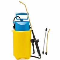 Gloria Prima 3 ručna tlačna prskalica, 3 litre, s mjedenom mlaznicom, žuta, bez naramenice (stanje: vidi 2. sliku) 1