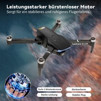 Toladrone TD31LCD Drón Beépített LCD Kijelzős Távirányítóval - Kefenélküli Motorral, Állítható Kamerával, Valós Idejű Képátvitellel, Kezdőkn 4