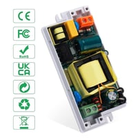 LED transzformátor 24V 15W - G4, MR11, MR16 izzókhoz és csengőhöz - Újracsomagolt 8