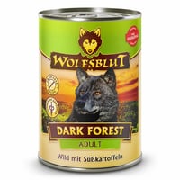 Hrană umedă pentru câini adulți Wolfsblut Dark Forest – mistreț și cartofi dulci, fără cereale, 395 g x set de 1 buc. 1