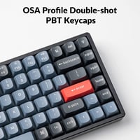 Keychron K2 Pro RGB mechanikus billentyűzet, vezeték nélküli, programozható, Mac/Windows 8