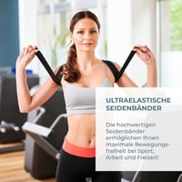 Fitnesix 2022 Rugalmas Tartásjavító Háttartó Férfiaknak és Nőknek (M/L) 4