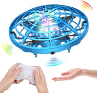 Kriogor Mini UFO Drón - 360° Forgás, LED, Infravörös Irányítás, Fiúknak és Lányoknak 1