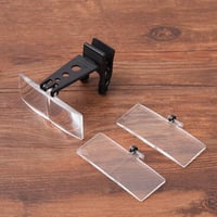 GCDN Csíptethető Nagyító Szemüveg - Átlátszó Akril Lencse Időseknek, Olvasáshoz, Precíziós Munkához - 8,5 cm 3