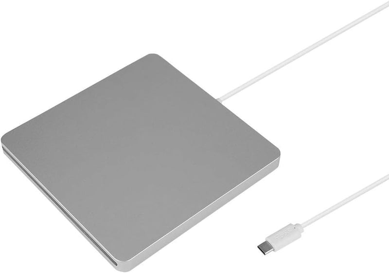 VBESTLiFE Ultravékony Külső CD/DVD Olvasó és Író - USB-C Csatlakozással