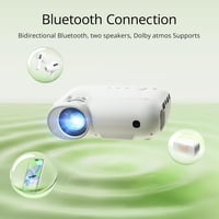 YOTON Y9 4K Projektor Netflix/Dolby Támogatással - 20000 Lumen Full HD 1080P Natív Felbontás, WiFi, Bluetooth 5.2, Otthoni Mozi, Telefon, TV 13