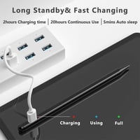 Apple iPad Stylus Toll - Kompatibilis Pro, Air, Mini Modellekkel (2018-2023) 6