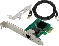ULANSeN Intel I225-V 2.5Gbps PCIe Hálózati Kártya Cat8 Kábellel 1