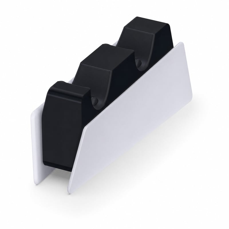 Duálna nabíjacia stanica Sony PlayStation 5 DualSense pre PS5 — chybná, na náhradné diely: nenabíja ovládač (stav: pozri 2. obrázok)