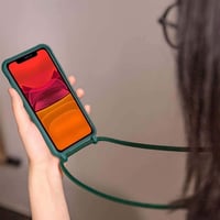 Bigcousin Szilikon Telefontok Állítható Nyakpánttal - Mobil Nyakbaakasztó Tartó Lánc Zsinórral Telefonhoz

AI: Bigcousin Szilikon Telefontok 5